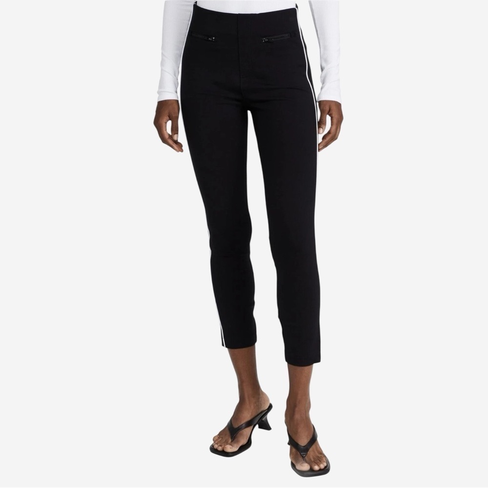 Spanx The Perfect Pant Ankle Piped Skinny Black • Size M • 20286R - Picture 3 of 15